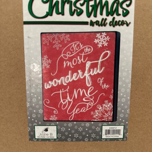 Jozie B Christmas Wall Art - Picture 2 of 4